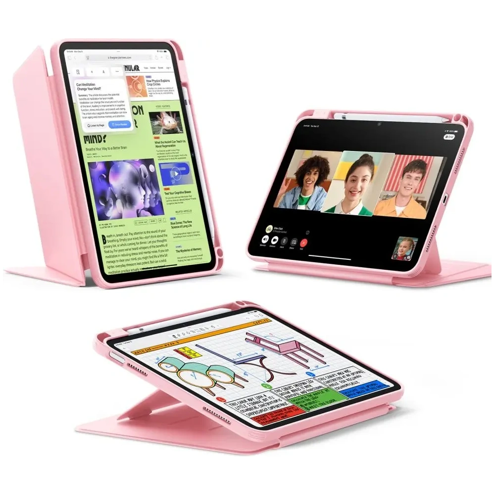 Hurtownia GSM - ESR Flip Hybrid Apple iPad 10.9" 2022 (10 gen) / 11" 2025 (11 gen) Roz - ESR907 - {ean13} - Hurt