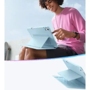 Wholesale ESR Flip Hybrid Apple iPad Air 10.9 2020/2022 (4, 5 gen) / iPad Air 11 2024/2025 (6, 7 gen) Sky Blue - ESR909 - {ean13} - Hurt