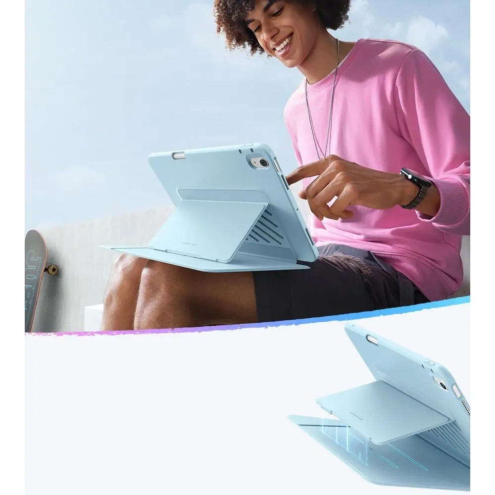 Hurtownia GSM - Etui ESR Flip Hybrid Apple iPad Air 10.9 2020/2022 (4. i 5. generacji) / iPad Air 11 2024/2025 (6. i 7. generacji) Sky Blue - ESR909 - {ean13} - Hurt