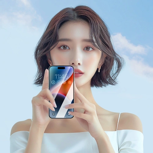 Szkło hartowane Joyroom JR-MAR0316 z antyrefleksem na Apple iPhone 16 Pro