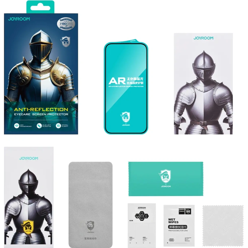 Hurtownia GSM - Szkło hartowane Joyroom JR-MAR0317 z antyrefleksem na Apple iPhone 15 Plus / 16 Plus - JYR1181 - {ean13} - Hurt