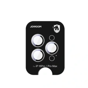 Szkło ochronne Joyroom JR-MFY0254 na obiektywy Apple iPhone 15 Pro / 15 Pro Max tytanowe
