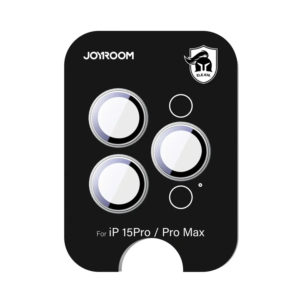 Hurtownia GSM - Szkło ochronne Joyroom JR-MFY0254 na obiektywy Apple iPhone 15 Pro / 15 Pro Max tytanowe - JYR1189 - {ean13} - Hurt