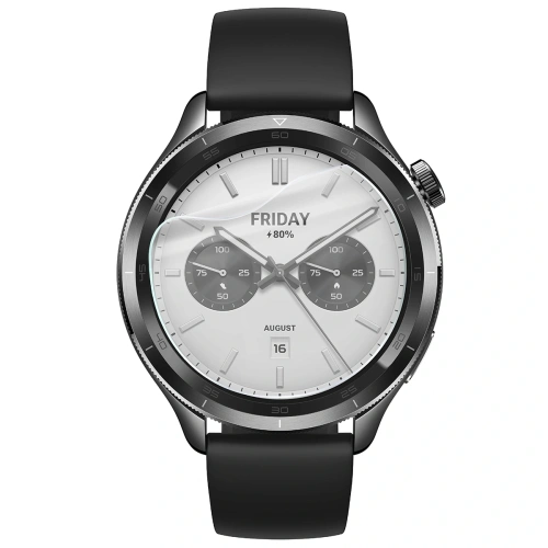 Folia hydrożelowa na ekran Bizon Glass Watch Hydrogel do Xiaomi Watch S4 [2 PACK]