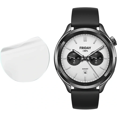 Folia hydrożelowa na ekran Bizon Glass Watch Hydrogel do Xiaomi Watch S4 [2 PACK]