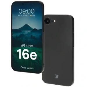 Hurtownia GSM - Etui Bizon Case Łupka do Apple iPhone 16e czarne - BIZ8902 - {ean13} - Hurt