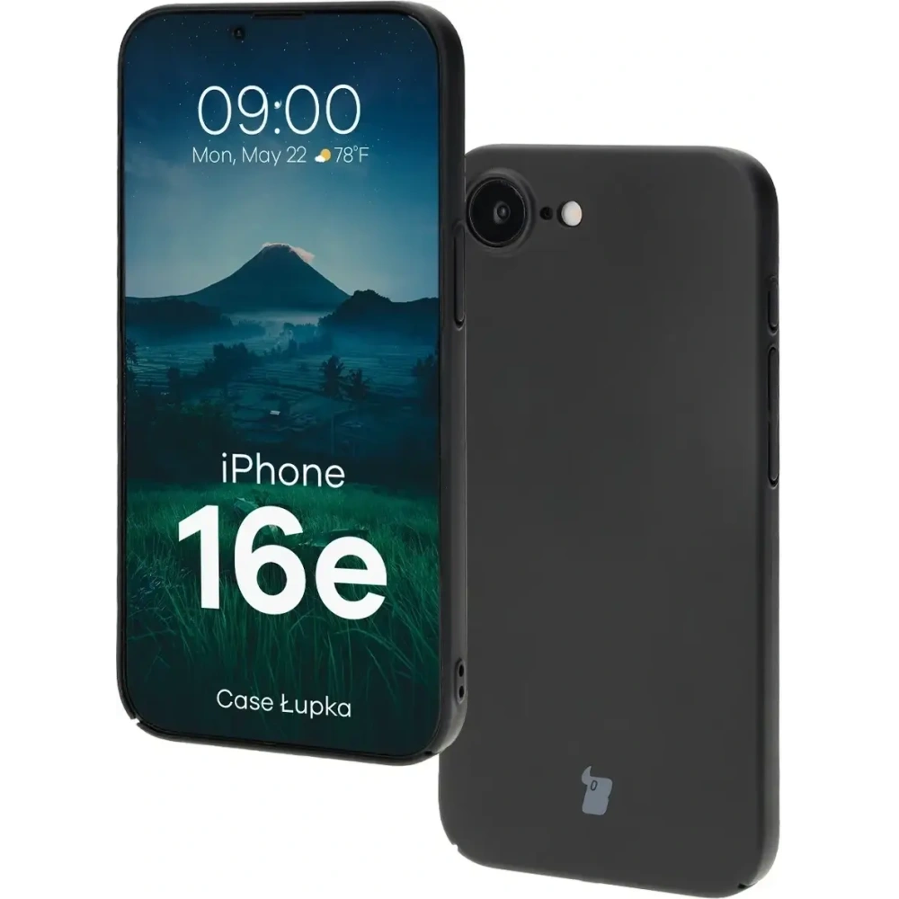 Hurtownia GSM - Bizon Case Lupka Apple iPhone 16e negru - BIZ8902 - {ean13} - Hurt