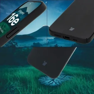 Hurtownia GSM - Bizon Case Lupka Apple iPhone 16e fekete - BIZ8902 - {ean13} - Hurt