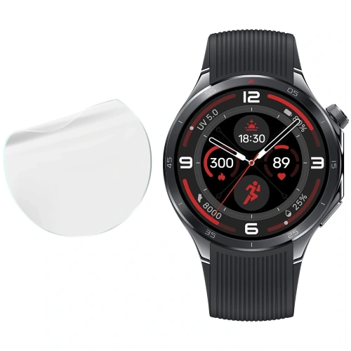 Folia hydrożelowa na ekran Bizon Glass Watch Hydrogel do OnePlus Watch 3 [2 PACK]