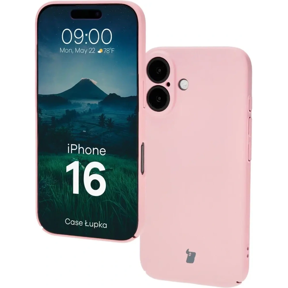Hurtownia GSM - Bizon Case Lupka Apple iPhone 16 růžová - BIZ8907 - {ean13} - Hurt