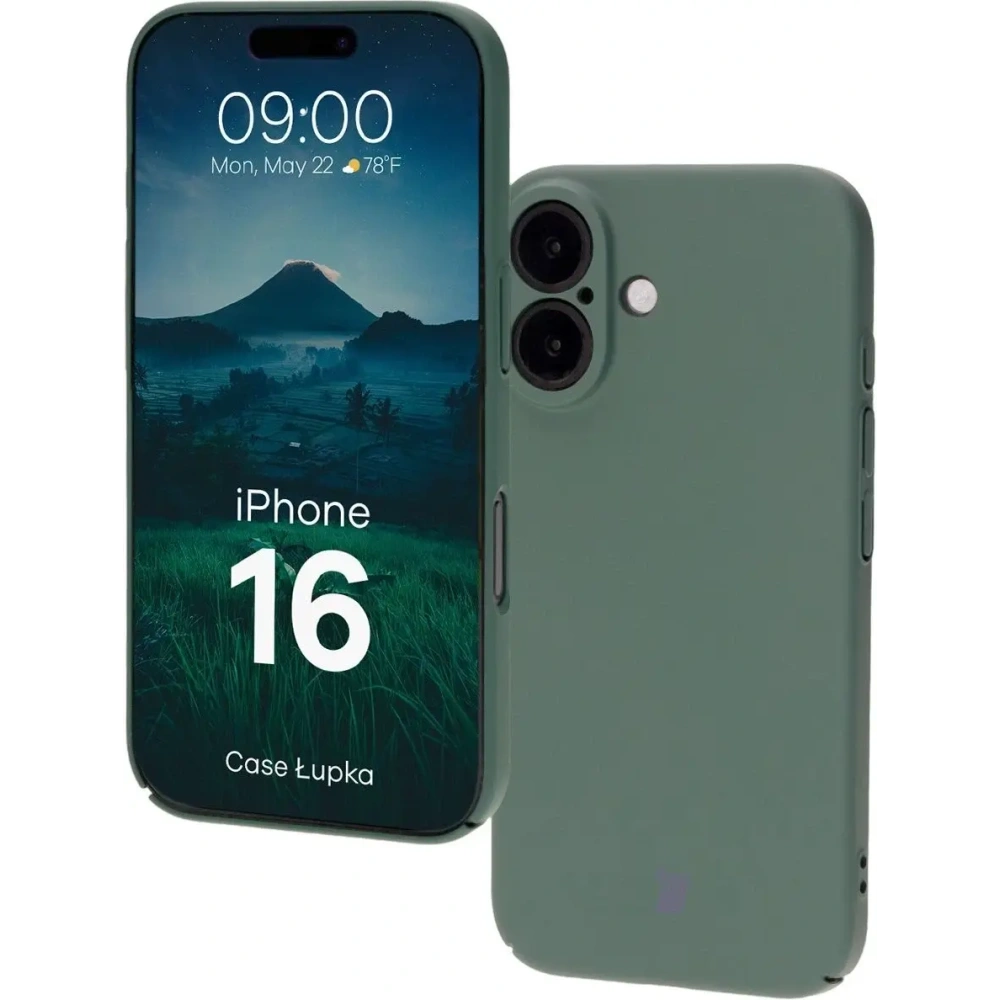 Hurtownia GSM - Bizon Case Lupka Apple iPhone 16 zelená - BIZ8908 - {ean13} - Hurt
