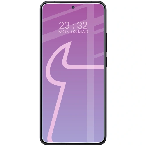 Elastyczne szkło hybrydowe Bizon Glass Mule do Xiaomi POCO F7 Pro