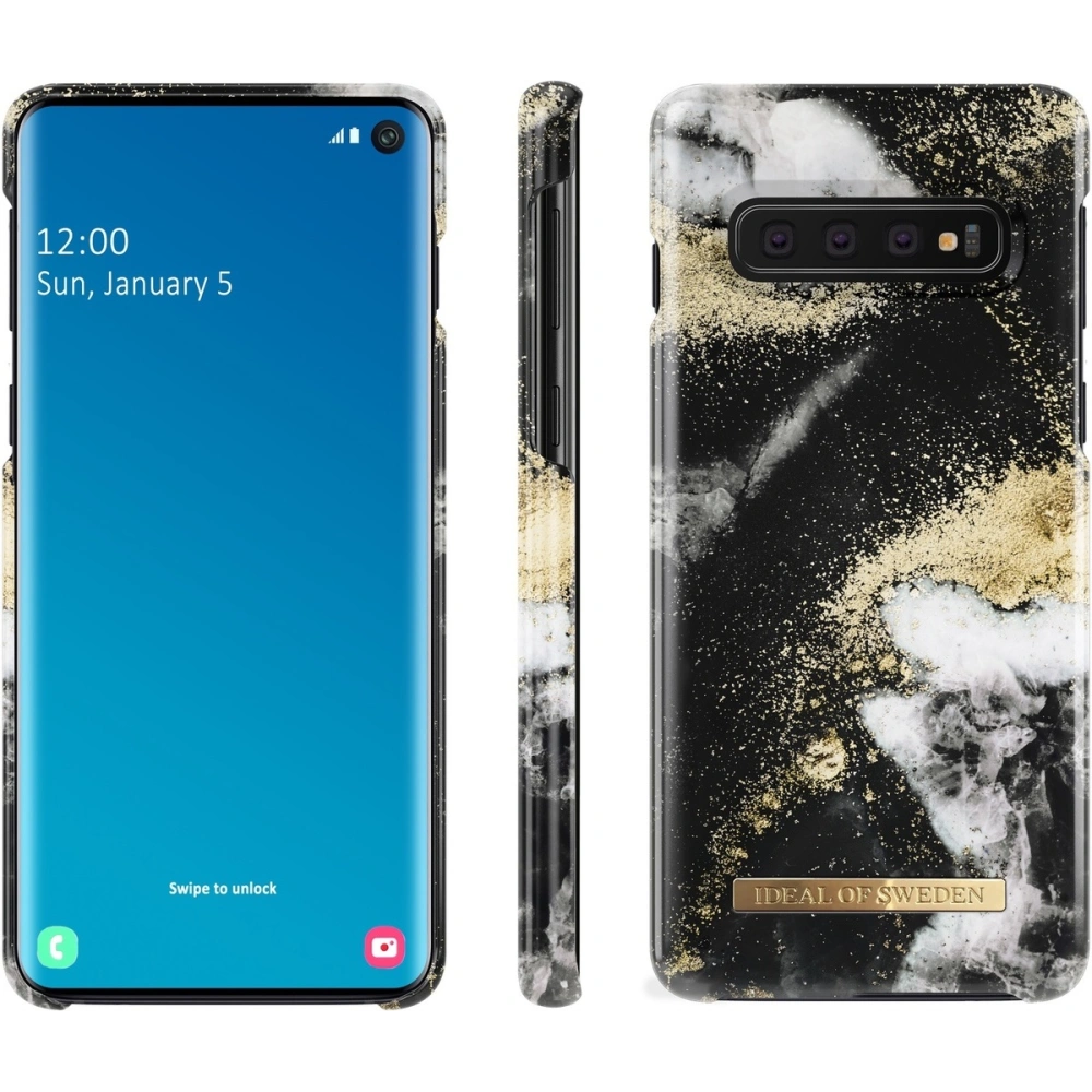 Hurtownia GSM - Etui iDeal of Sweden Samsung Galaxy S10 (Černý galaktický mramor) - IDS237BLKGLXMRB - {ean13} - Hurt