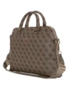 Wholesale Guess 4G Zipper Pocket Triangle Logo 15" brown - GUE4508 - {ean13} - Hurt