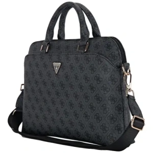 Wholesale Guess 4G Zipper Pocket Triangle Logo 15" black - GUE4509 - {ean13} - Hurt
