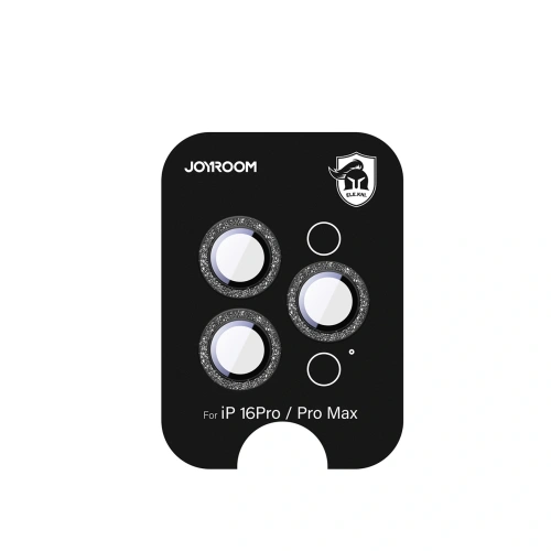 Szkło ochronne Joyroom JR-MSF0303 na obiektywy Apple iPhone 16 Pro / 16 Pro Max czarne