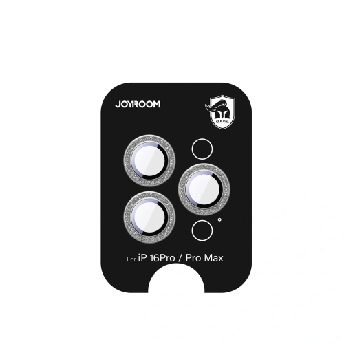 Szkło ochronne Joyroom JR-MSF0304 na obiektywy Apple iPhone 16 Pro / 16 Pro Max srebrne