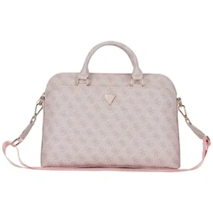 Wholesale Guess 4G Zipper Pocket Triangle Logo 15" pink - GUE4510 - {ean13} - Hurt