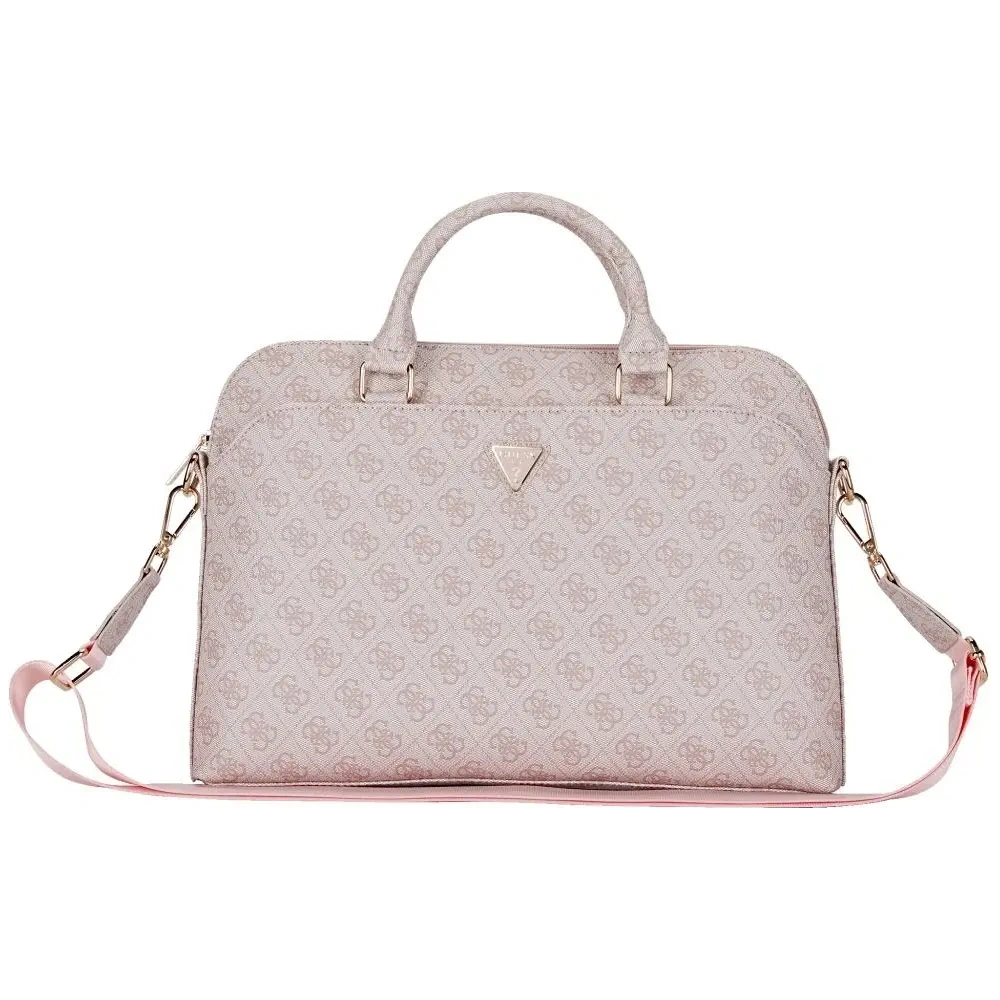 Hurtownia GSM - Guess 4G Zipper Zseb Háromszög Logó 15" rózsaszín - GUE4510 - {ean13} - Hurt