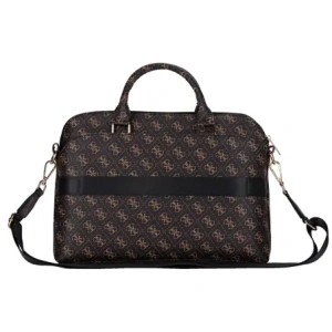 Hurtownia GSM - Guess Neue 4G Reißverschluss-Taschen Dreieckslogo 15" schwarz - GUE4513 - {ean13} - Hurt