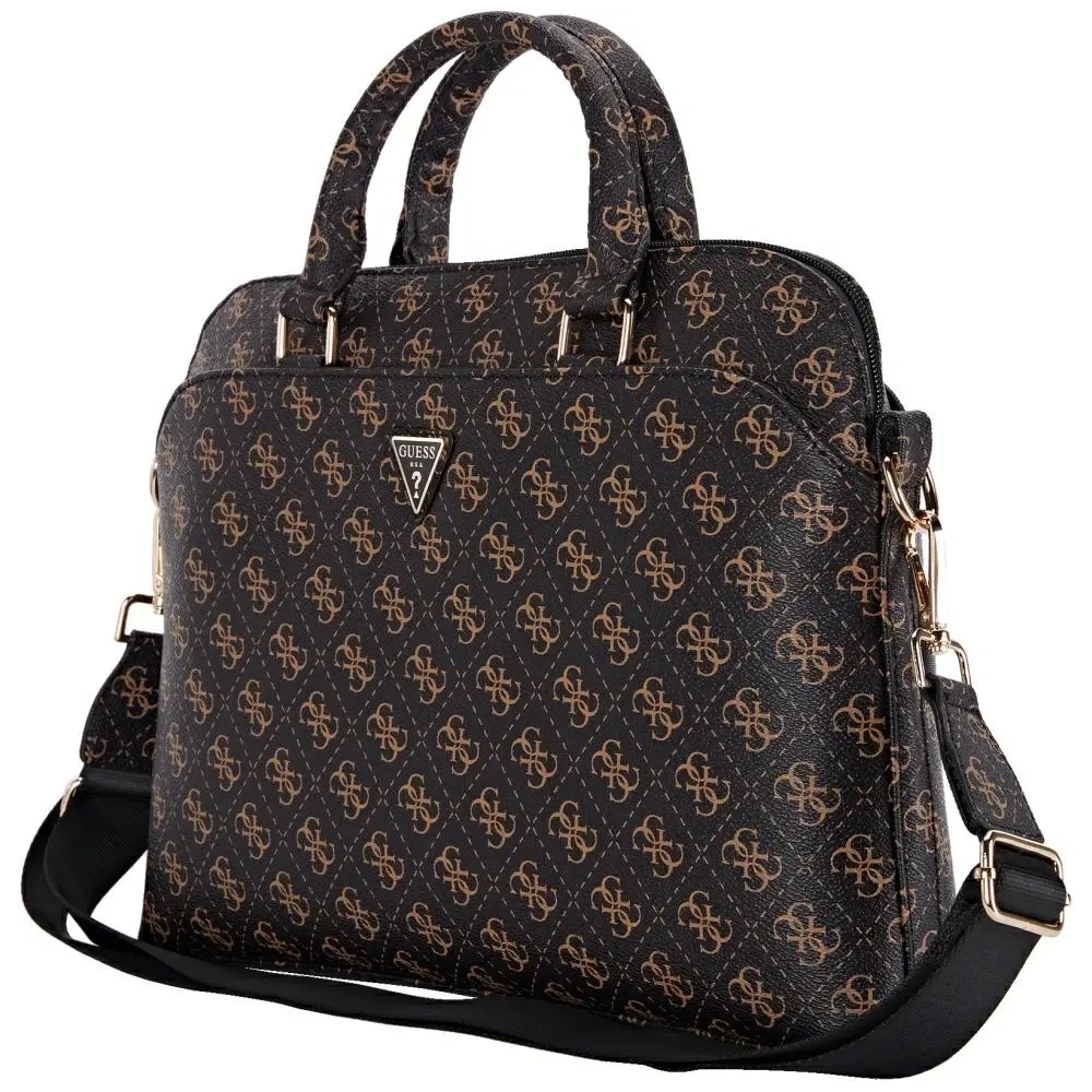 Hurtownia GSM - Torba Guess New 4G Zipper Pocket Triangle Logo 15" czarny - GUE4513 - {ean13} - Hurt