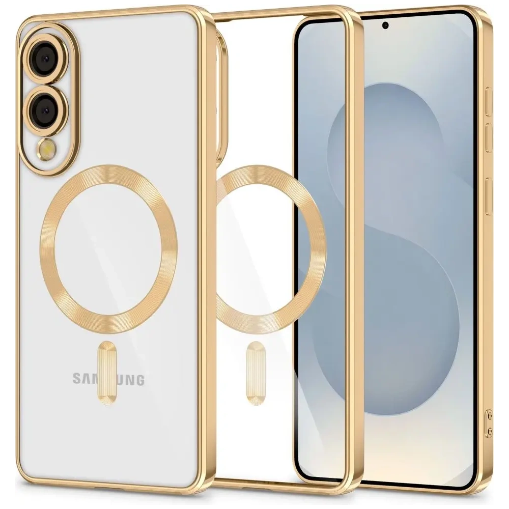 Wholesale Case Tech-Protect Magflex MagSafe Samsung Galaxy S25 Edge Shiny Gold - THP4072 - {ean13} - Hurt