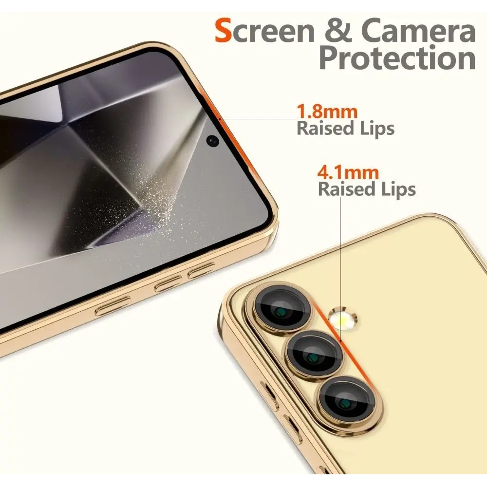 Wholesale Case Tech-Protect Magflex MagSafe Samsung Galaxy S25 Edge Shiny Gold - THP4072 - {ean13} - Hurt
