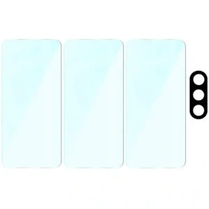 Hurtownia GSM - Bizon Clear 2 Pachet 3x sticlă temperată + 1x protecție lentilă Samsung Galaxy A56 5G - BIZ8912 - {ean13} - Hurt