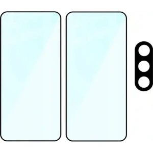 Wholesale Bizon Edge 2 Pack 2x tempered glass + 1x lens protection Samsung Galaxy A56 5G - BIZ8913 - {ean13} - Hurt