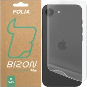 Wholesale Bizon Glass Hydrogel film for the back for Apple iPhone 16e [2 PACK] - BIZ8915 - {ean13} - Hurt