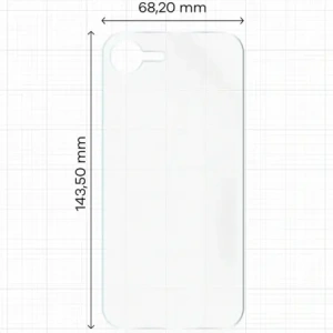 Wholesale Bizon Glass Hydrogel film for the back for Apple iPhone 16e [2 PACK] - BIZ8915 - {ean13} - Hurt