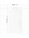 Wholesale Bizon Glass Hydrogel film for the back for Apple iPhone 16e [2 PACK] - BIZ8915 - {ean13} - Hurt