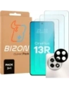 Wholesale Bizon Clear 2 Pack 3x tempered glass + 1x lens protection OnePlus 13r - BIZ8917 - {ean13} - Hurt