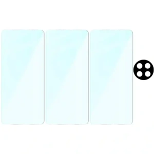 Wholesale Bizon Clear 2 Pack 3x tempered glass + 1x lens protection OnePlus 13r - BIZ8917 - {ean13} - Hurt