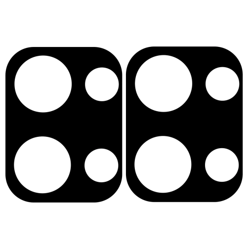 Szkło na aparat Bizon Glass Lens do Oppo Reno13 [2 PACK]