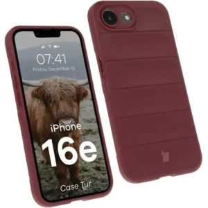 Wholesale Bizon Case Tur Apple iPhone 16e burgundy - BIZ8921 - {ean13} - Hurt