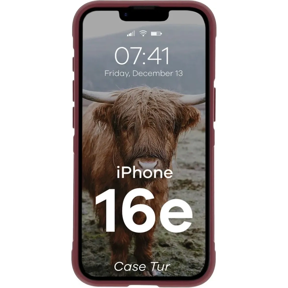 Hurtownia GSM - Bizon Case Tur Apple iPhone 16e bordó - BIZ8921 - {ean13} - Hurt