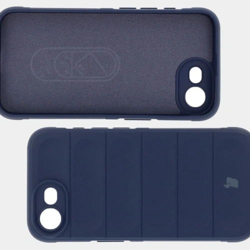 Pancerne etui Bizon Case Tur do Apple iPhone 16e granatowe