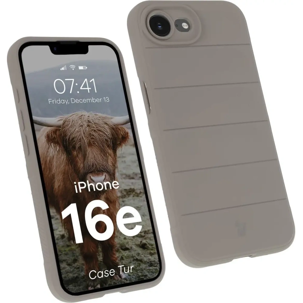 Wholesale Bizon Case Tur Apple iPhone 16e light gray - BIZ8925 - {ean13} - Hurt