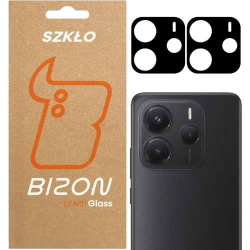 Szkło na aparat Bizon Glass Lens do Xiaomi Redmi Note 14 5G [2 PACK]