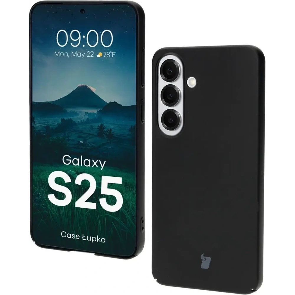 Hurtownia GSM - Bizon Case Lupka Samsung Galaxy S25 negru - BIZ8928 - {ean13} - Hurt
