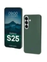 Etui Bizon Case Łupka do Samsung Galaxy S25 zielone