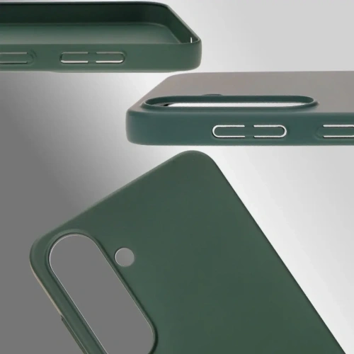 Etui Bizon Case Łupka do Samsung Galaxy S25 zielone