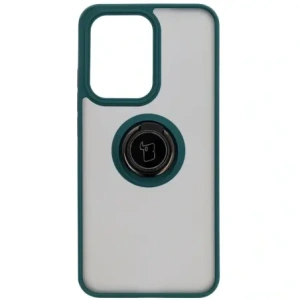 Hurtownia GSM - Bizon Case Hybrid Ring Oppo Reno13 Pro füstös sötétzöld kerettel - BIZ8930 - {ean13} - Hurt