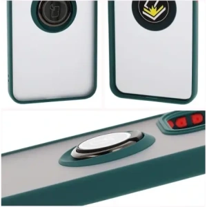 Hurtownia GSM - Bizon Case Hybrid Ring Oppo Reno13 Pro füstös sötétzöld kerettel - BIZ8930 - {ean13} - Hurt