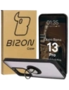 Bizon Case Hybrid Ring Oppo Reno13 Pro smoked with a black frame