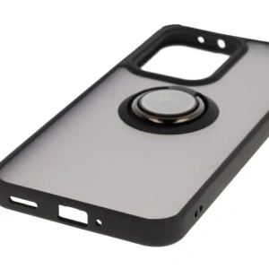 Hurtownia GSM - Bizon Case Hybrid Gyűrű Oppo Reno13 Pro füstös fekete kerettel - BIZ8931 - {ean13} - Hurt