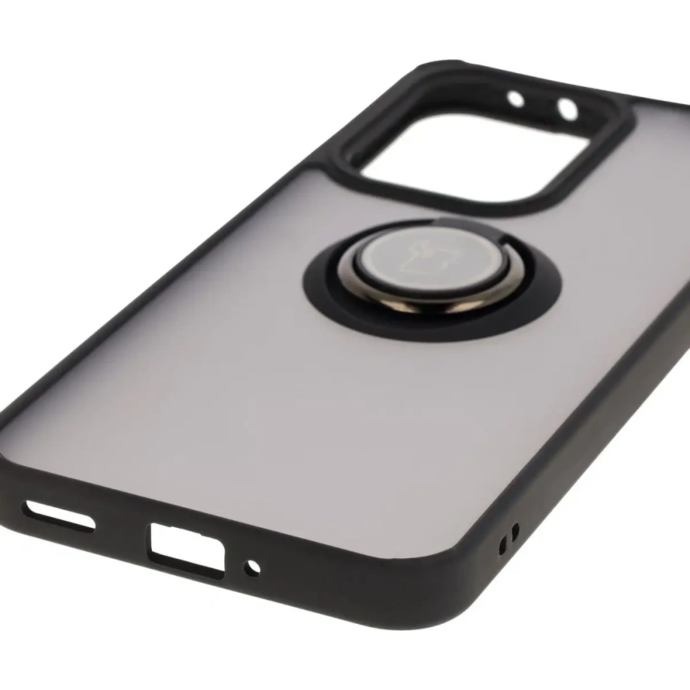 Wholesale Bizon Case Hybrid Ring Oppo Reno13 Pro smoked with a black frame - BIZ8931 - {ean13} - Hurt