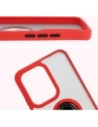 Wholesale Bizon Case Hybrid Ring Oppo Reno13 Pro smoky with a red frame - BIZ8932 - {ean13} - Hurt