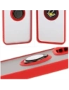 Wholesale Bizon Case Hybrid Ring Oppo Reno13 Pro smoky with a red frame - BIZ8932 - {ean13} - Hurt
